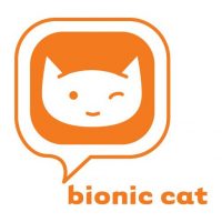 Bionic Cat Logo Orange